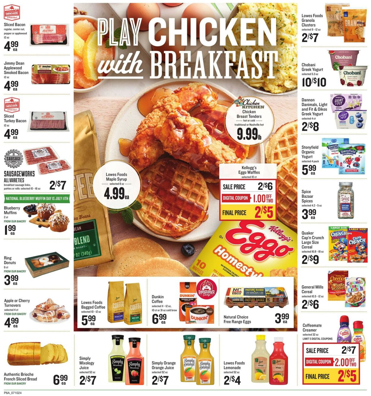 Weekly ad Lowes Foods 07/10/2024 - 07/16/2024