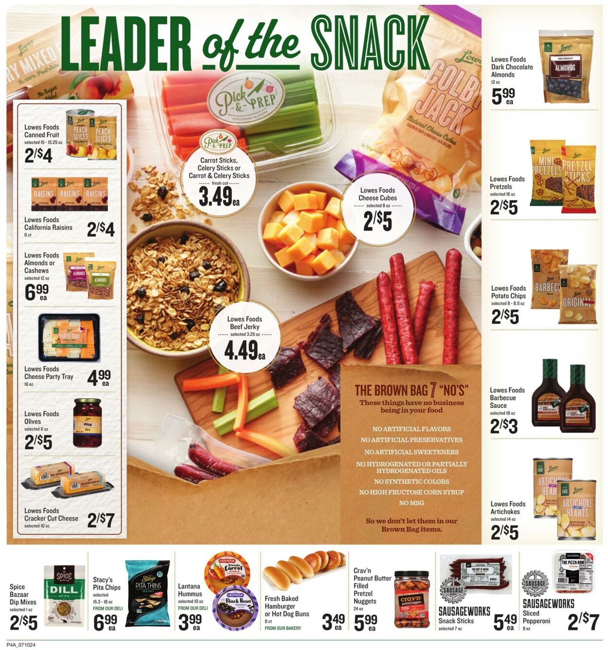 Weekly ad Lowes Foods 07/10/2024 - 07/16/2024