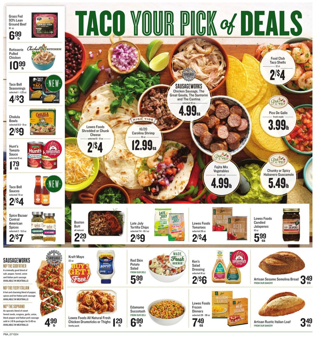 Weekly ad Lowes Foods 07/10/2024 - 07/16/2024