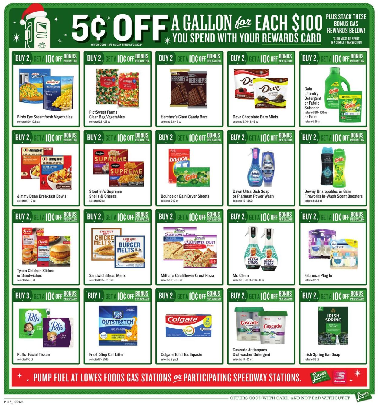 Weekly ad Lowes Foods 12/04/2024 - 12/31/2024