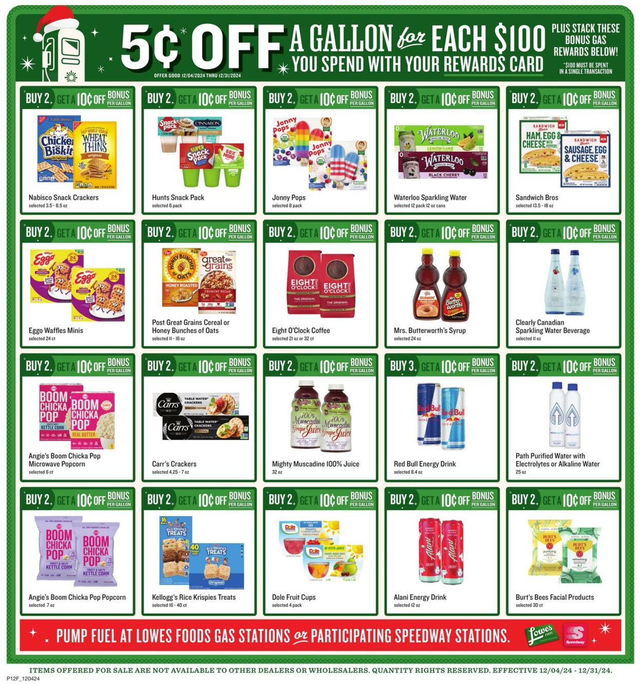 Weekly ad Lowes Foods 12/04/2024 - 12/31/2024