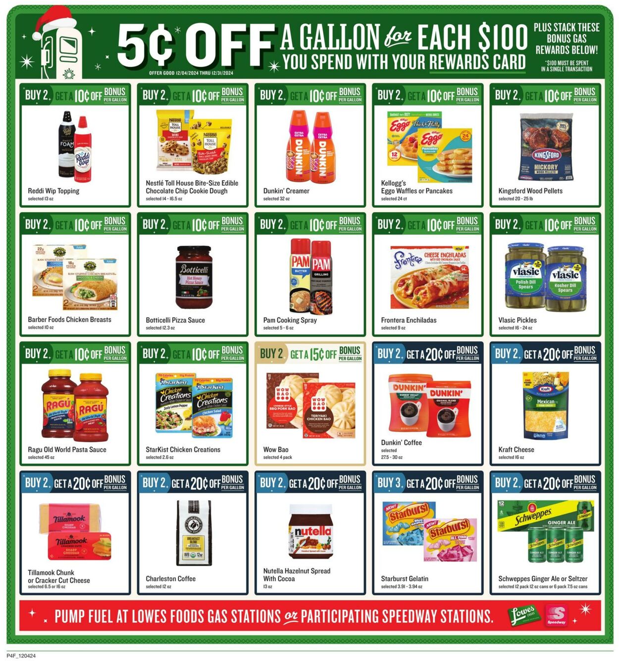 Weekly ad Lowes Foods 12/04/2024 - 12/31/2024