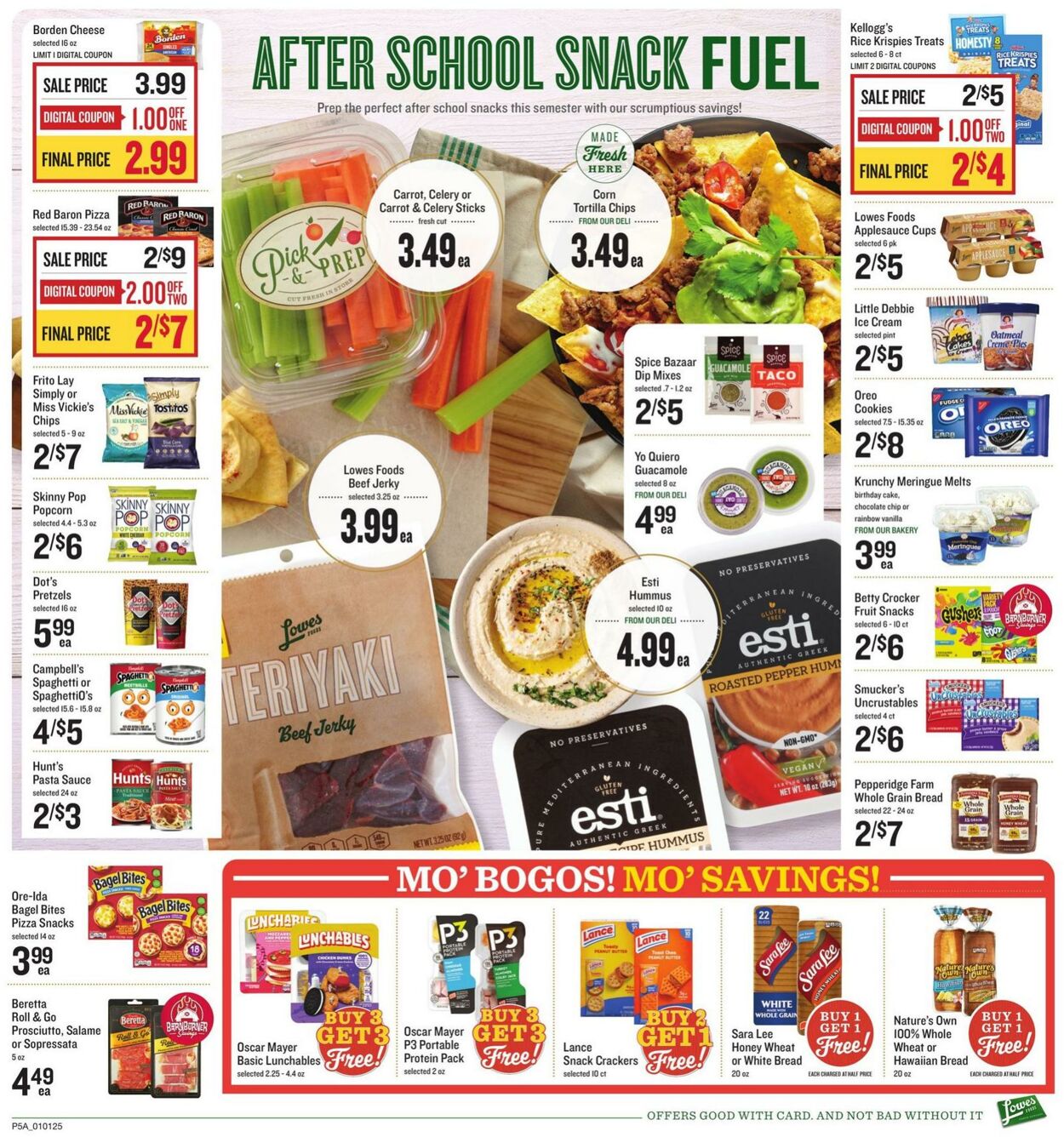 Weekly ad Lowes Foods 01/01/2025 - 01/07/2025