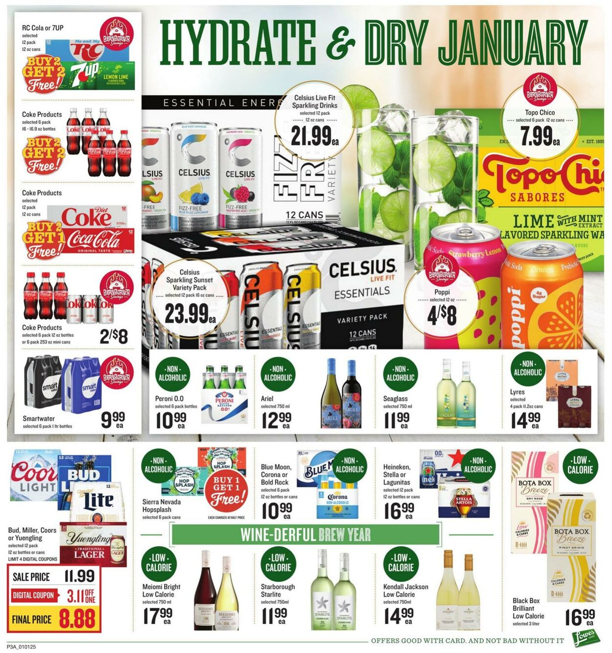 Weekly ad Lowes Foods 01/01/2025 - 01/07/2025