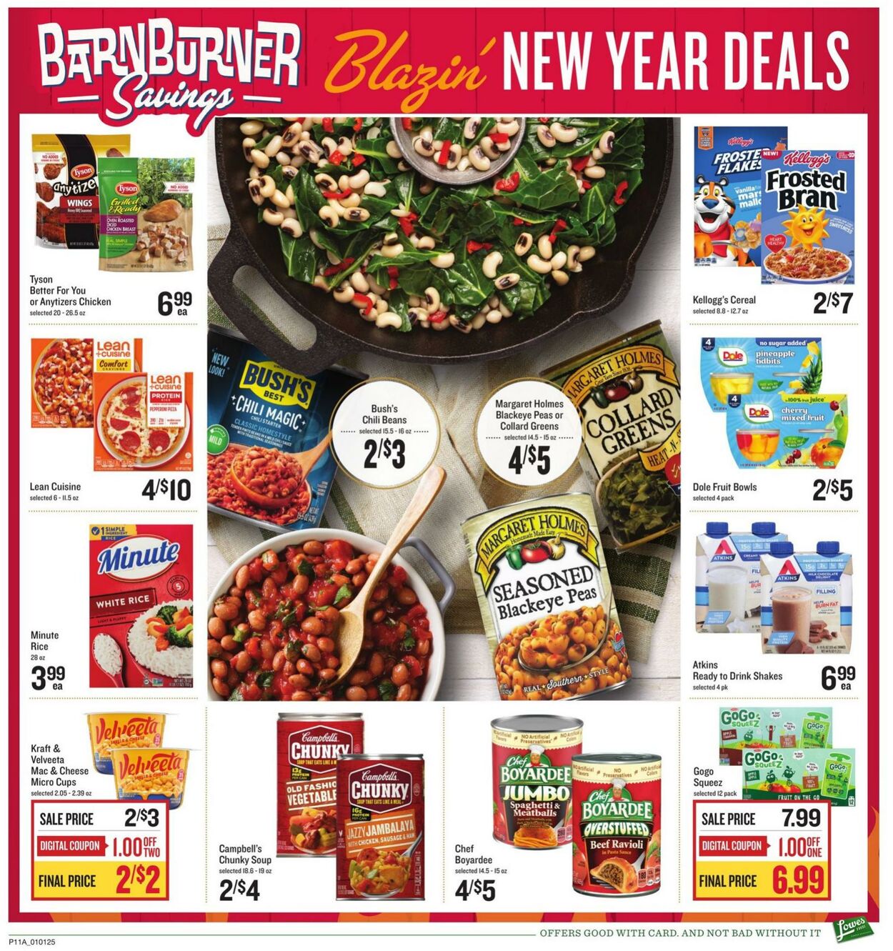 Weekly ad Lowes Foods 01/01/2025 - 01/07/2025