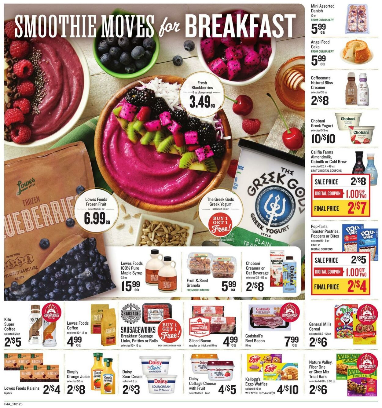 Weekly ad Lowes Foods 01/01/2025 - 01/07/2025