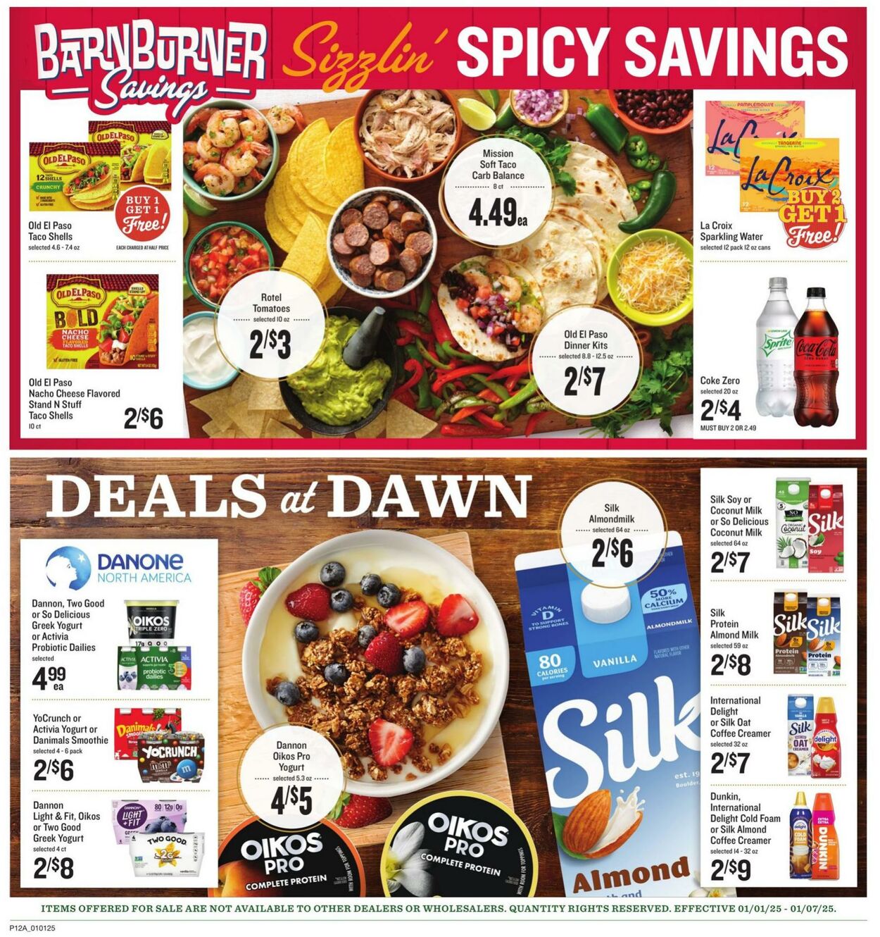 Weekly ad Lowes Foods 01/01/2025 - 01/07/2025