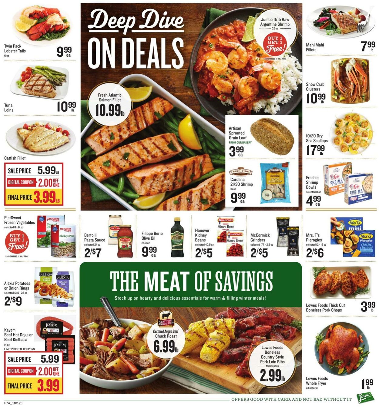 Weekly ad Lowes Foods 01/01/2025 - 01/07/2025