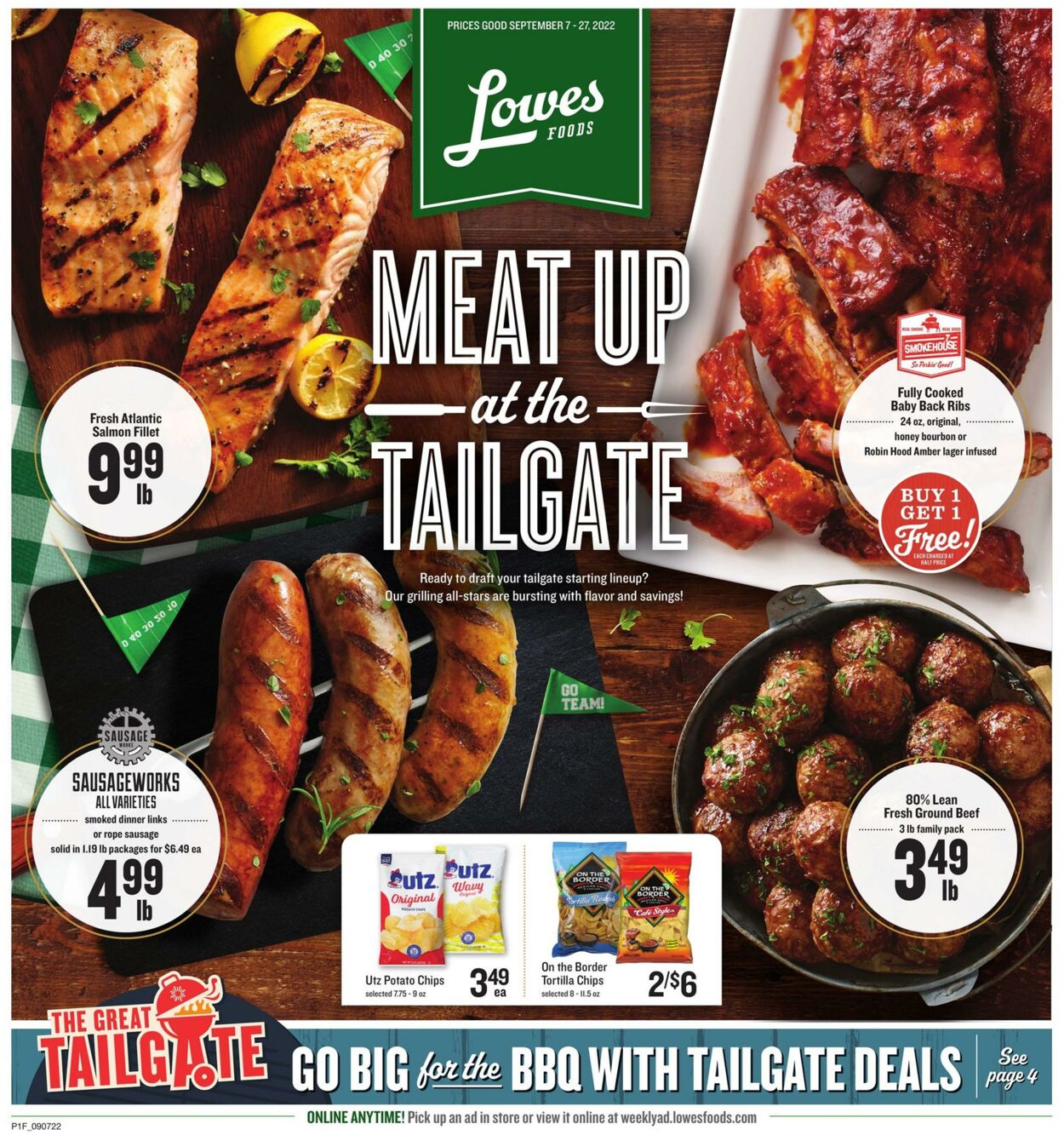 Weekly ad Lowes Foods 09/07/2022 - 09/27/2022