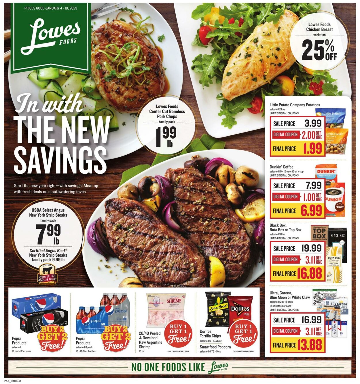 Weekly ad Lowes Foods 01/04/2023-01/10/2023