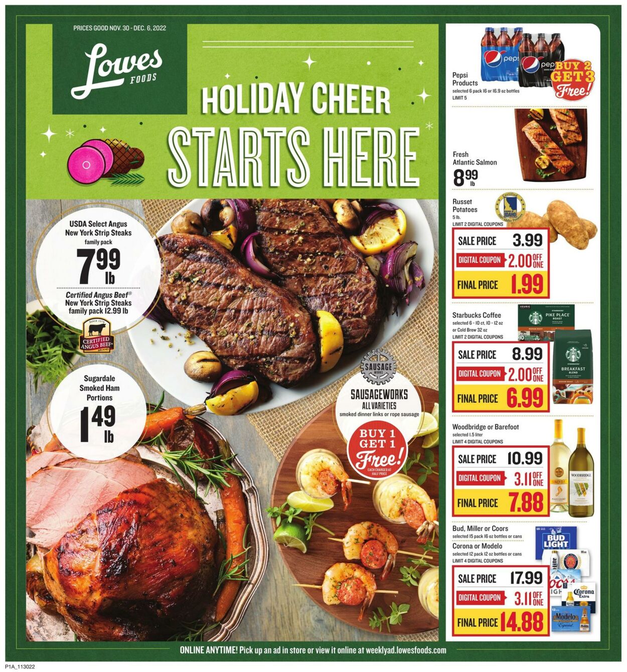 Weekly ad Lowes Foods 11/30/2022-12/06/2022