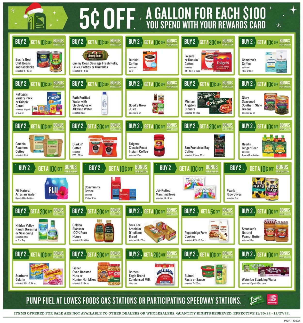 Weekly ad Lowes Foods 11/30/2022 - 12/27/2022