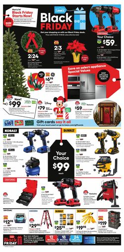 Weekly ad Lowe's 11/24/2022-11/30/2022