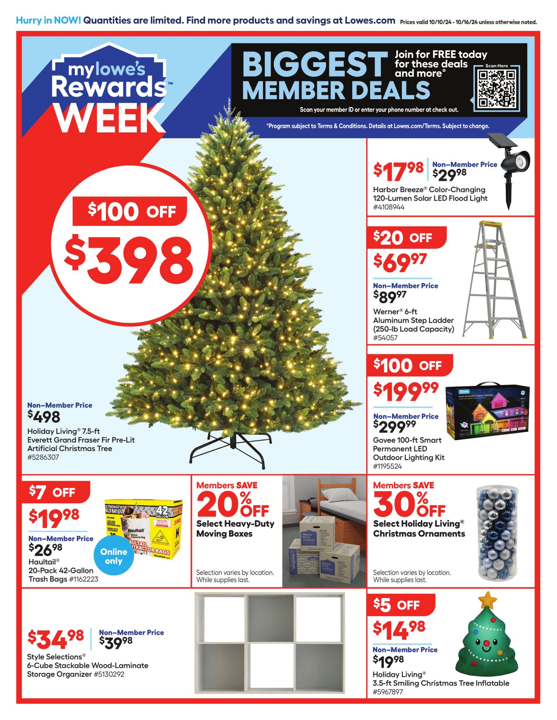 Weekly ad Lowe's 10/10/2024 - 10/16/2024