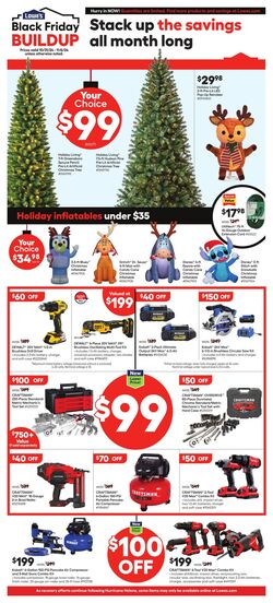 Weekly ad Lowe's 10/27/2022 - 11/02/2022