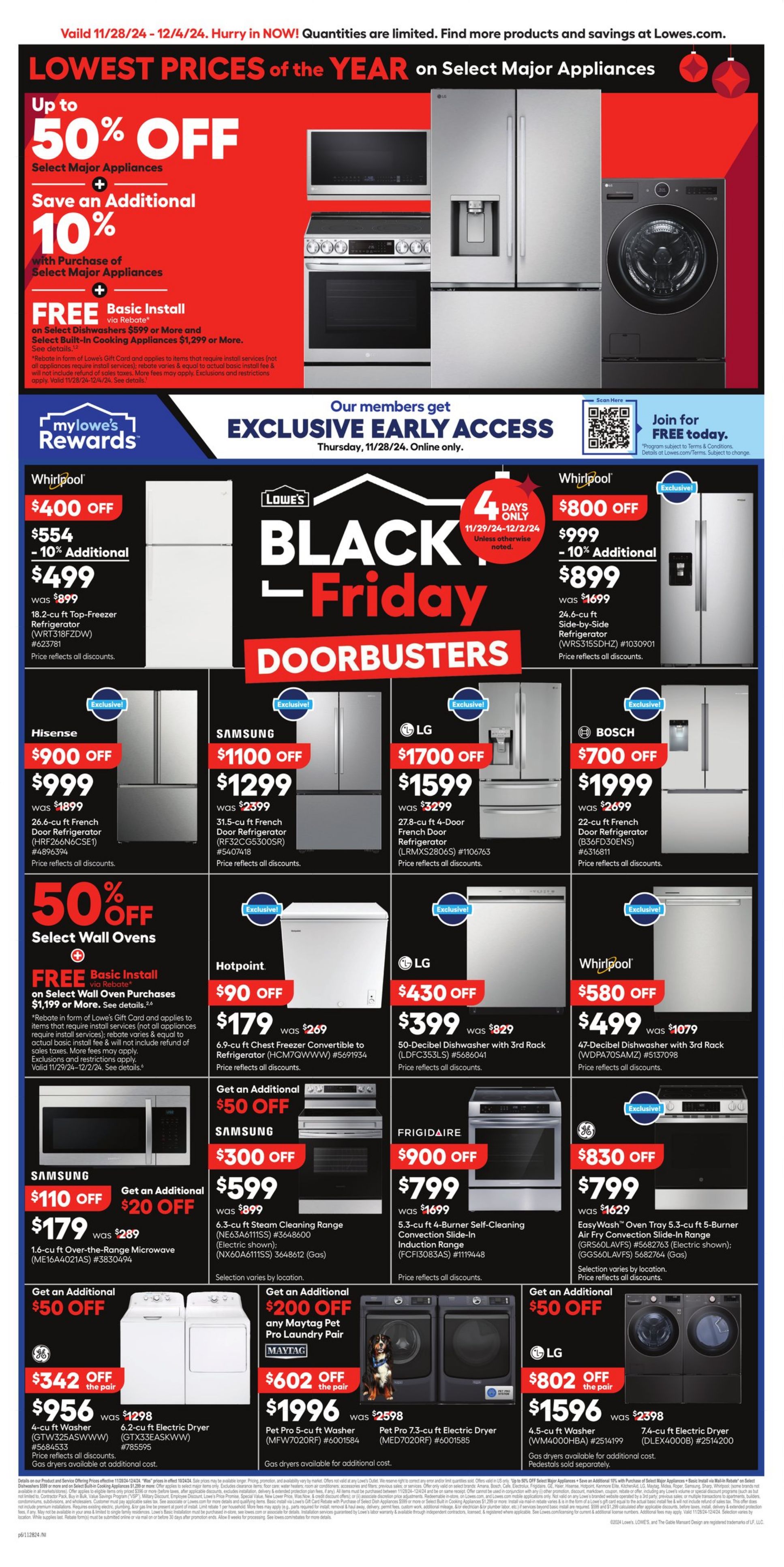 Weekly ad Lowe's 11/28/2024 - 12/04/2024