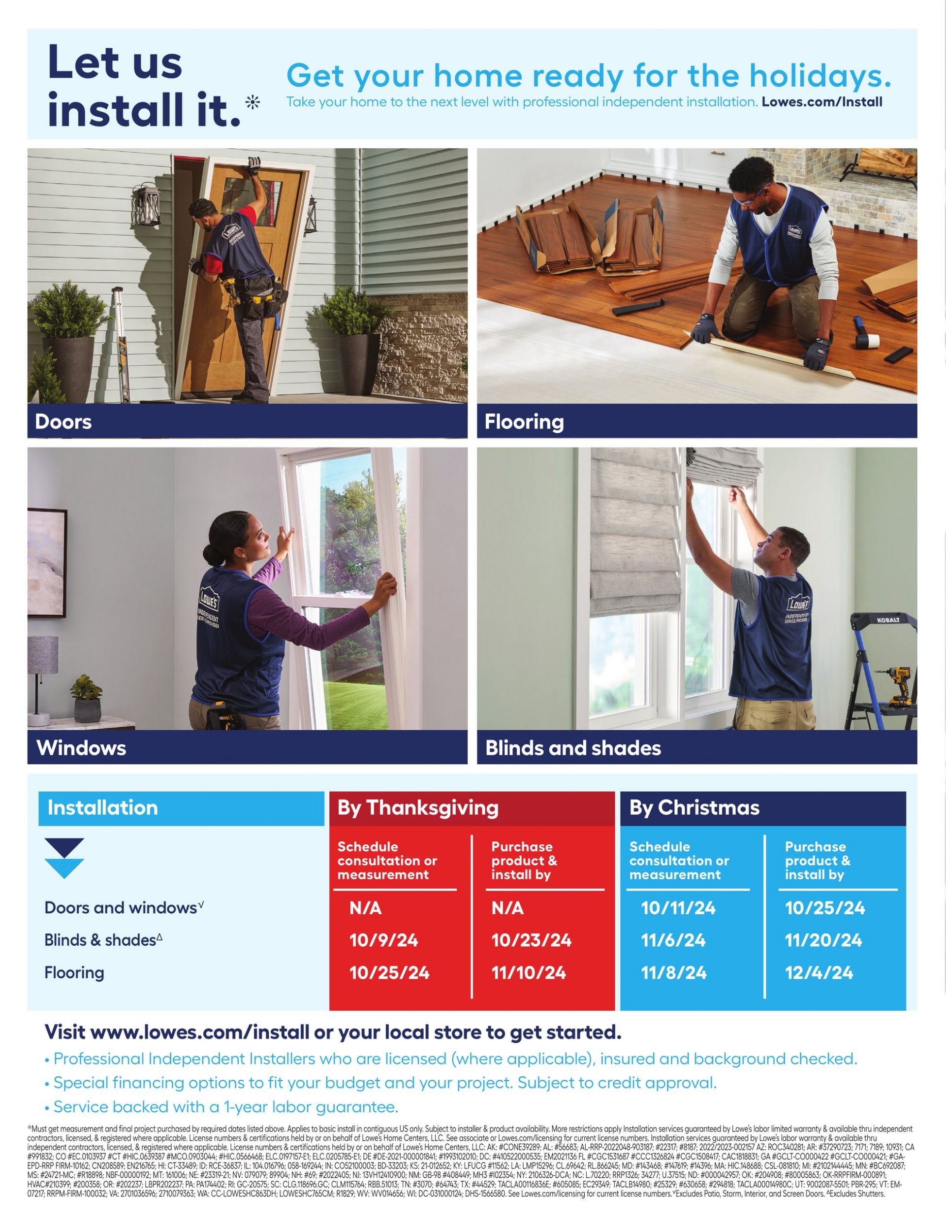 Weekly ad Lowe's 10/17/2024 - 10/30/2024