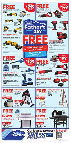 Weekly ad Lowe's 06/27/2024 - 07/10/2024