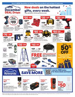 Weekly ad Lowe's 10/10/2022 - 10/14/2022