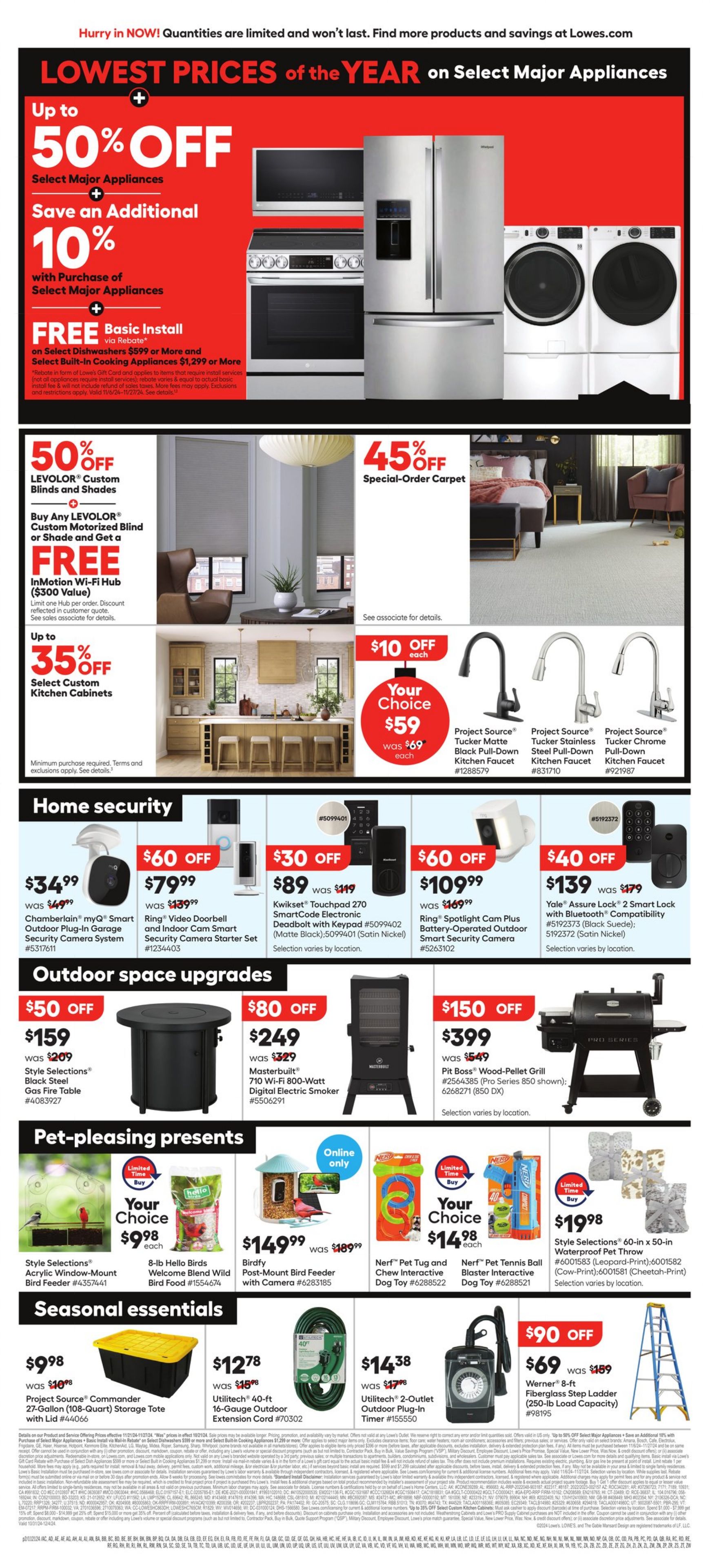 Weekly ad Lowe's 11/21/2024 - 11/27/2024