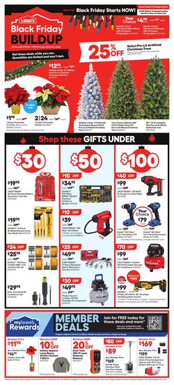 Weekly ad Lowe's 11/21/2024 - 11/27/2024