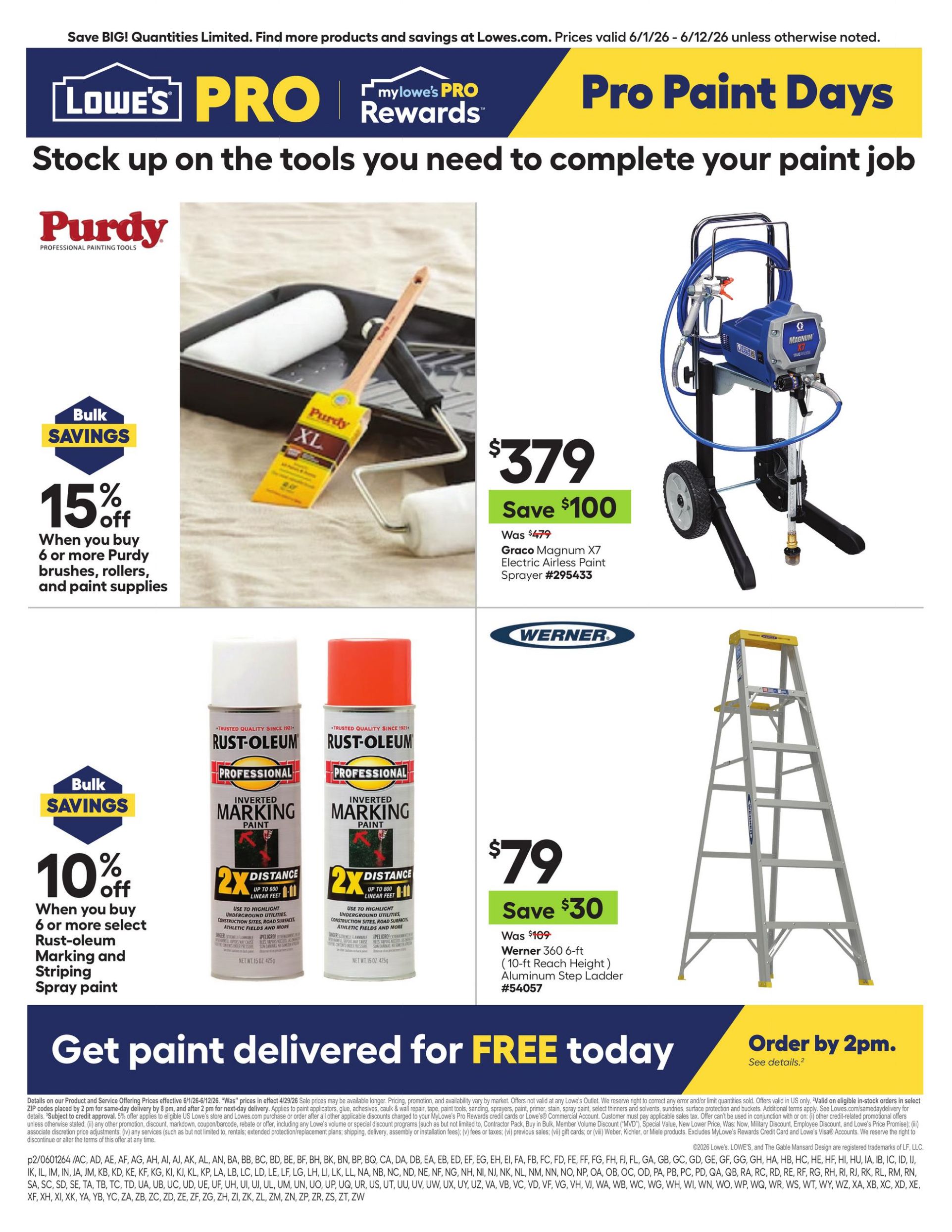 Weekly ad Lowe's 06/01/2026 - 06/12/2026