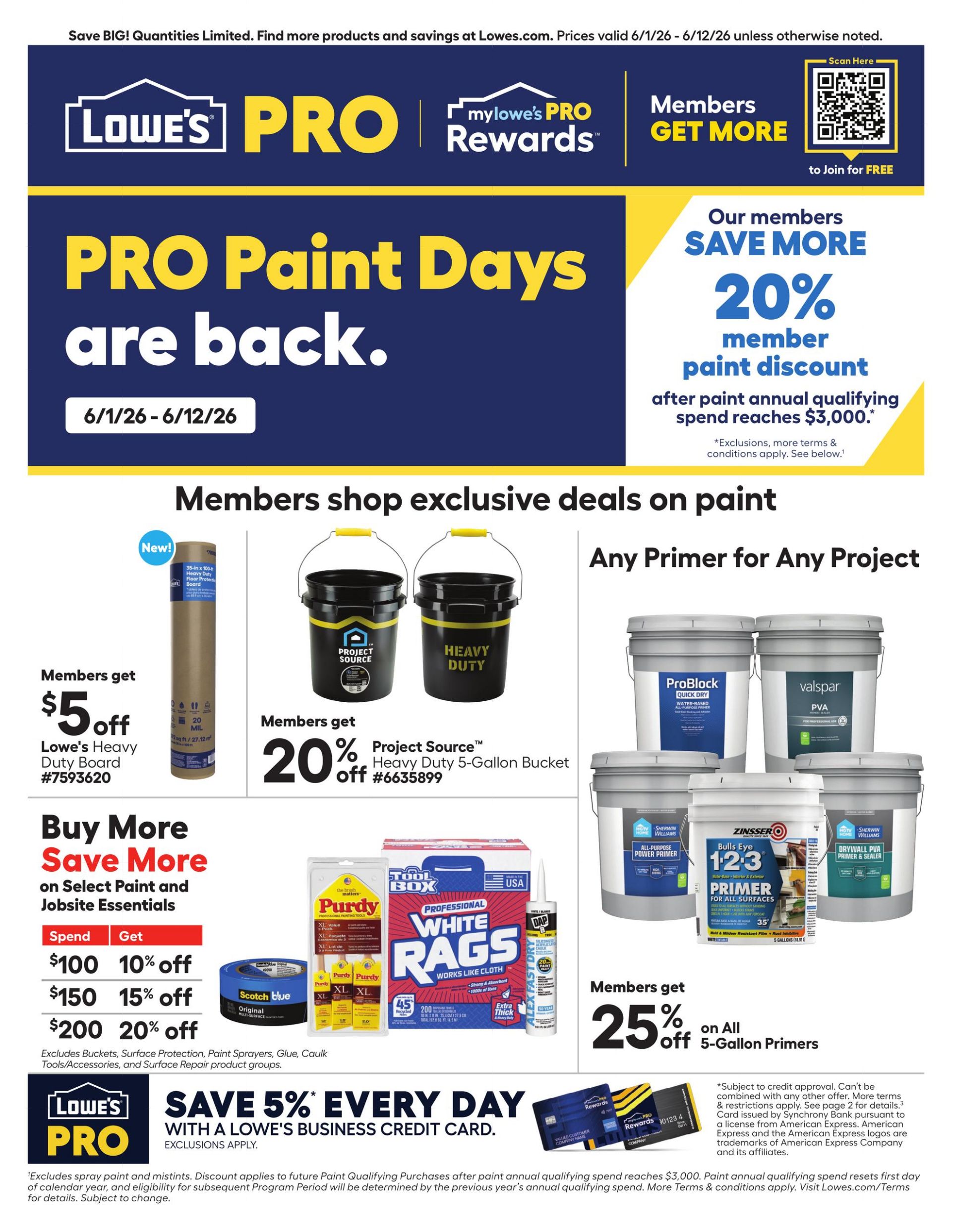 Weekly ad Lowe's - Pro Ad Jun 1, 2026 - Jun 12, 2026