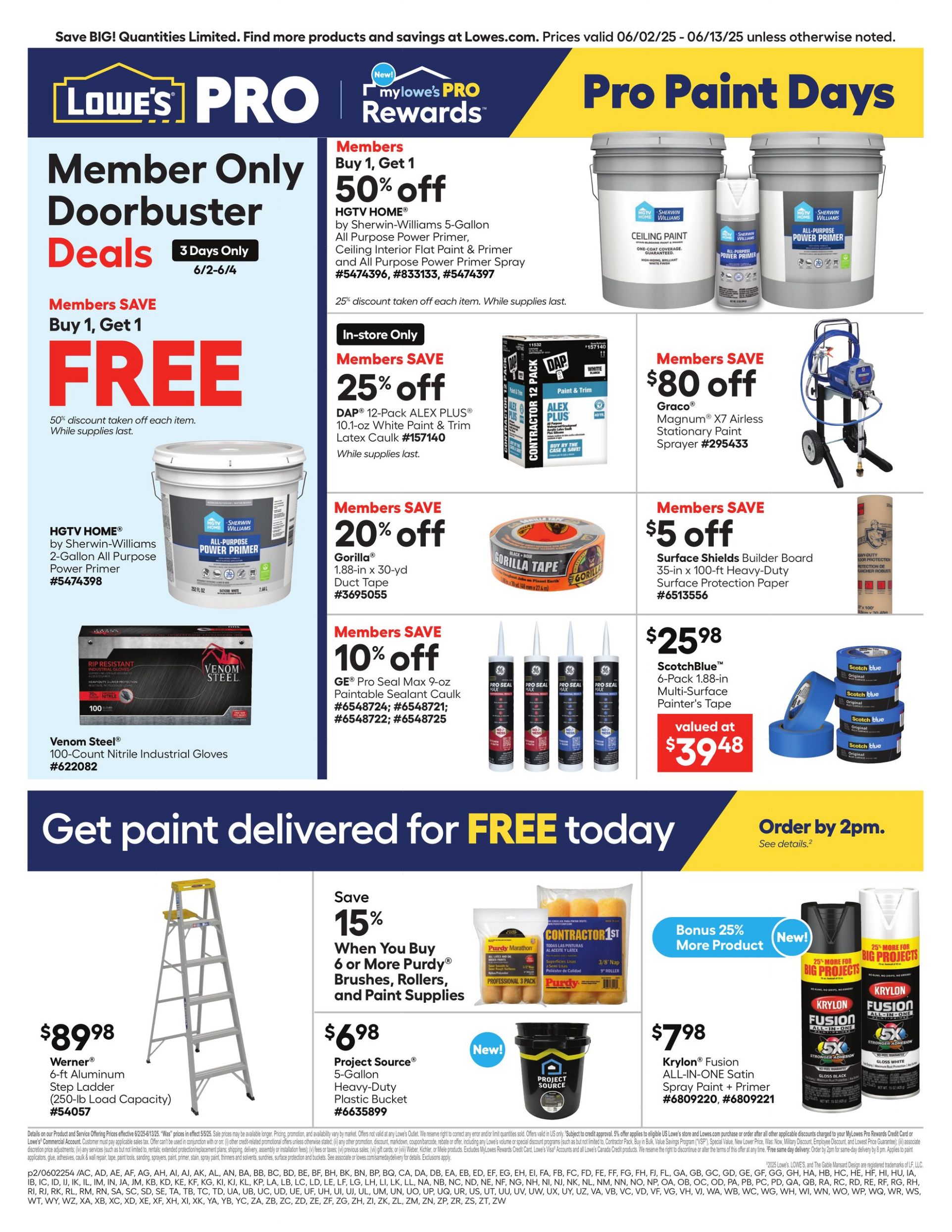 Weekly ad Lowe's 06/02/2025 - 06/13/2025