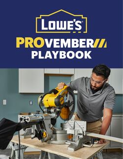 Weekly ad Lowe's 10/27/2022-12/08/2022