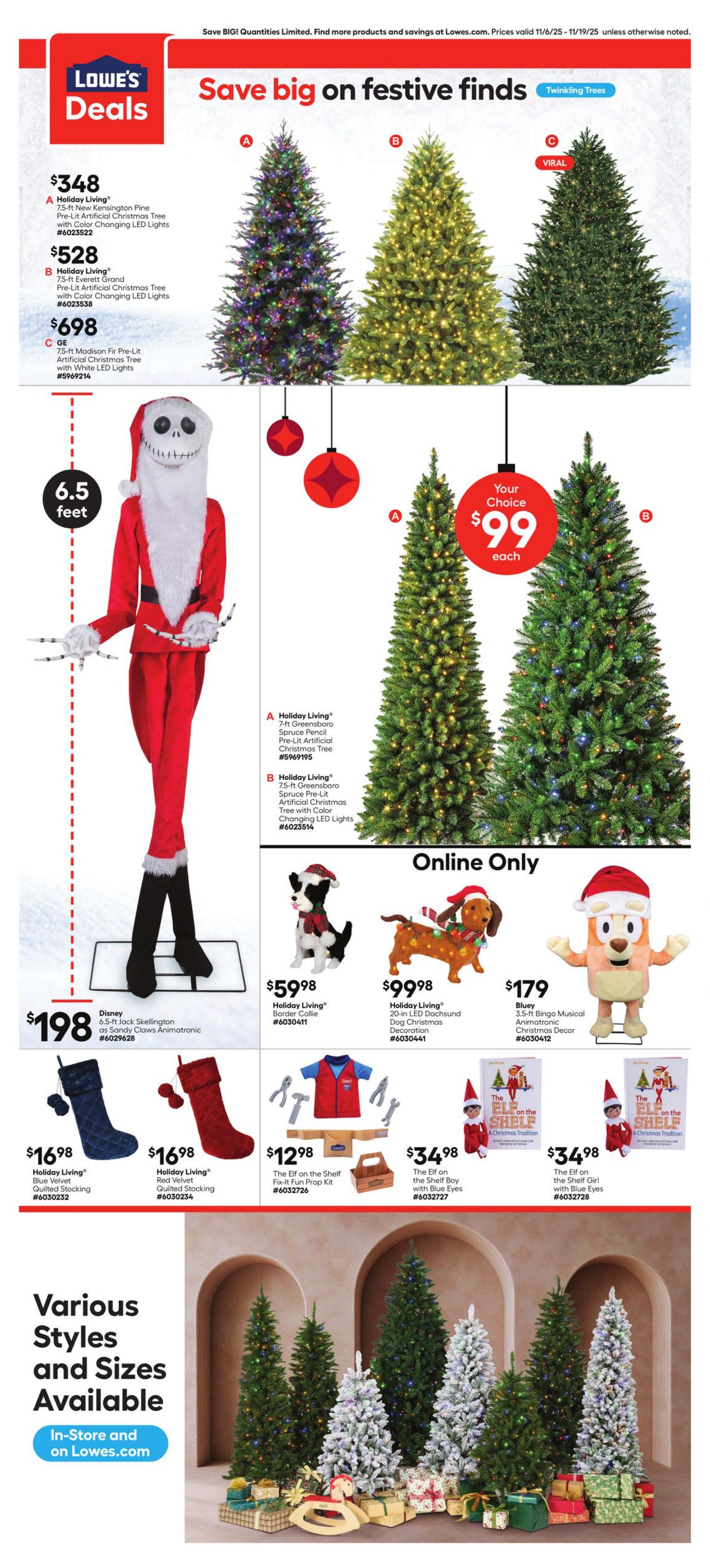 Weekly ad Lowe's 11/06/2025 - 11/19/2025