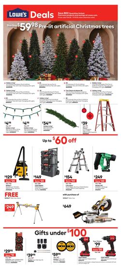 Weekly ad Lowe's 11/06/2025 - 11/19/2025