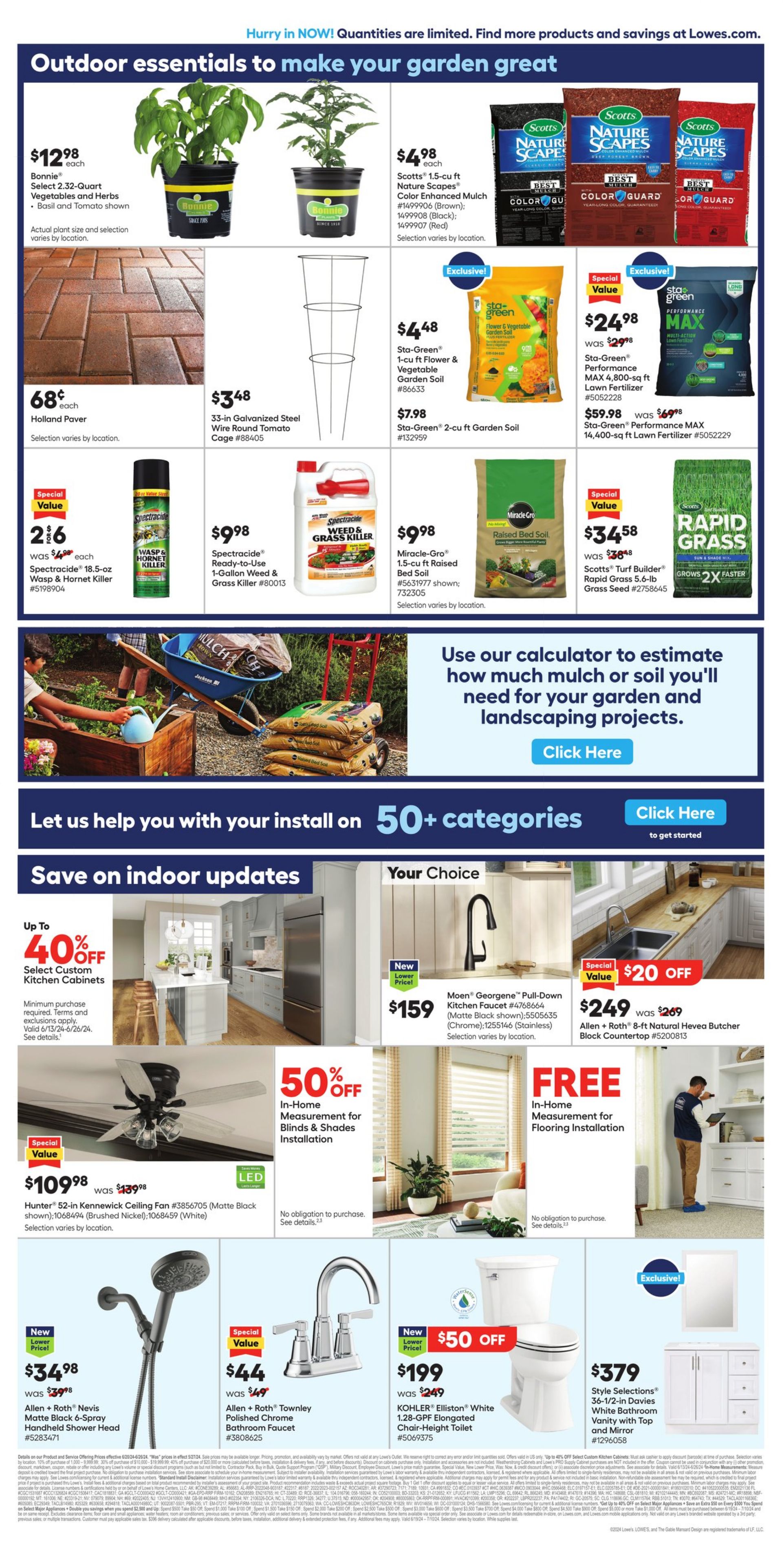 Weekly ad Lowe's 06/20/2024 - 06/26/2024