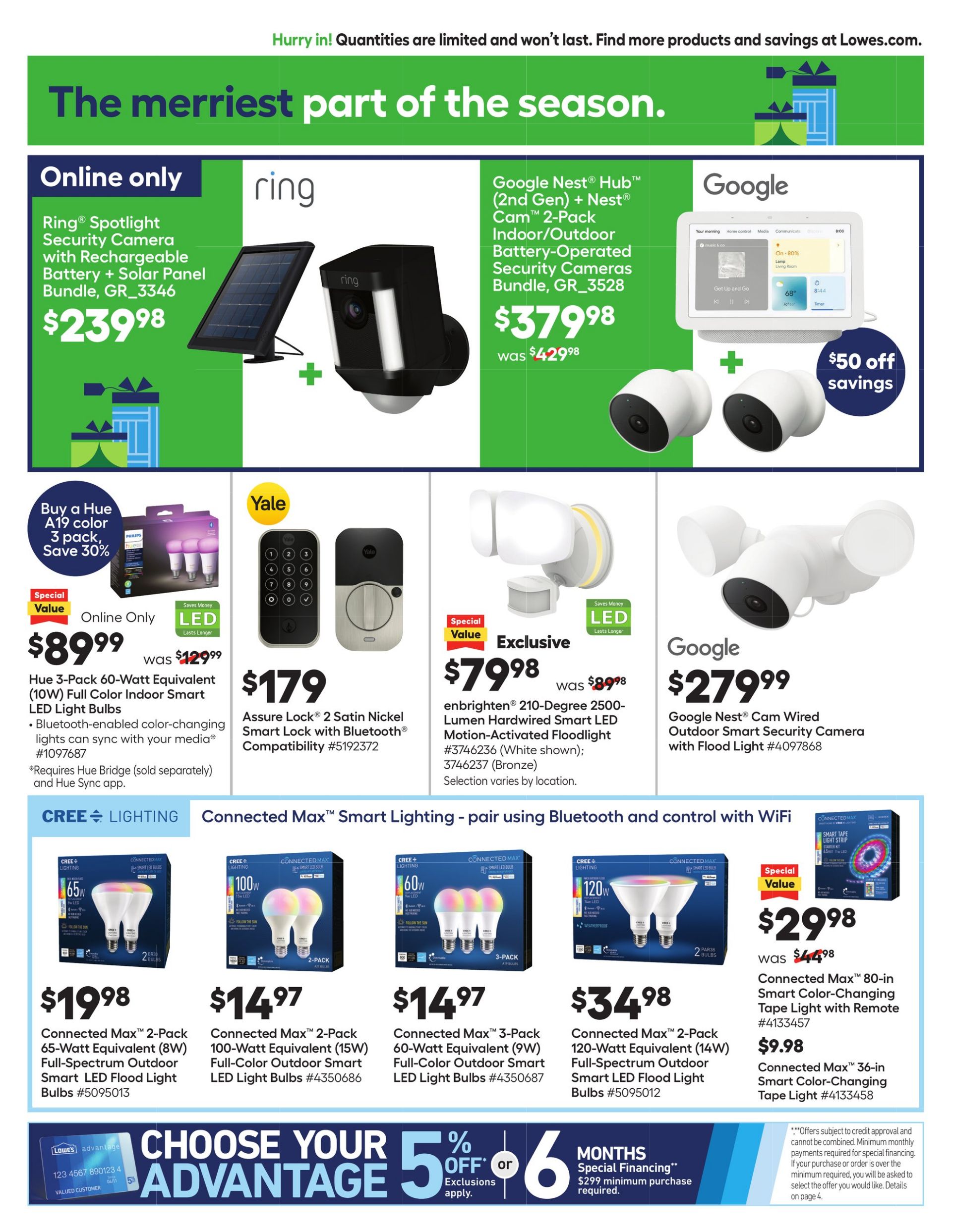 Weekly ad Lowe's 12/01/2022 - 12/07/2022