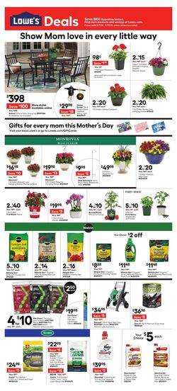 Weekly ad Lowe's 05/07/2026 - 05/13/2026