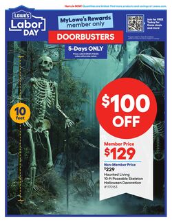 Weekly ad Lowe's 09/05/2024 - 09/25/2024