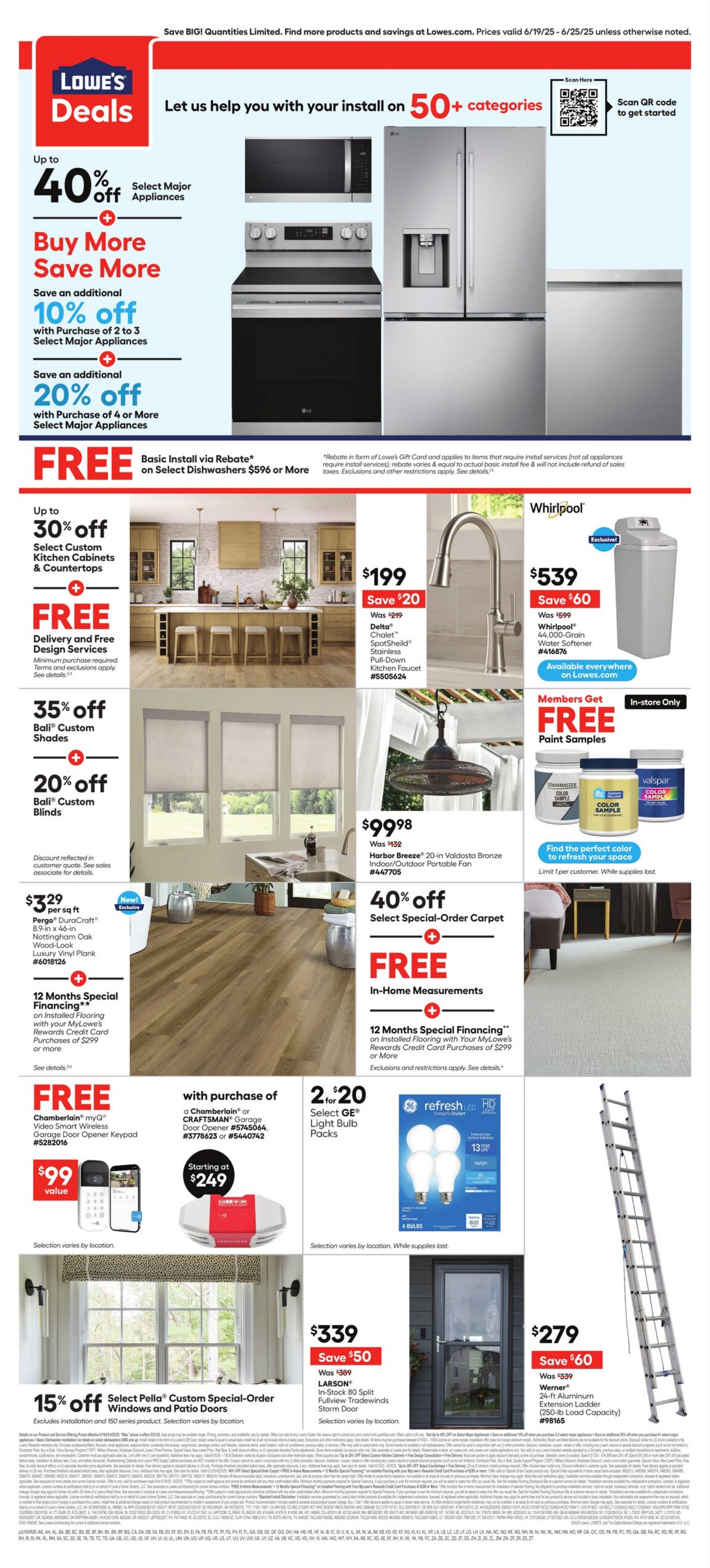Weekly ad Lowe's 06/19/2025 - 06/25/2025