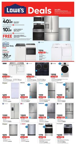 Weekly ad Lowe's 09/26/2024 - 10/16/2024