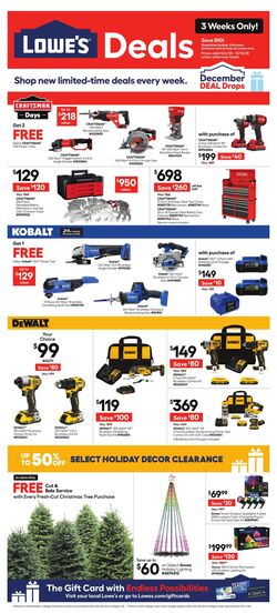 Weekly ad Lowe's 12/04/2025 - 12/10/2025