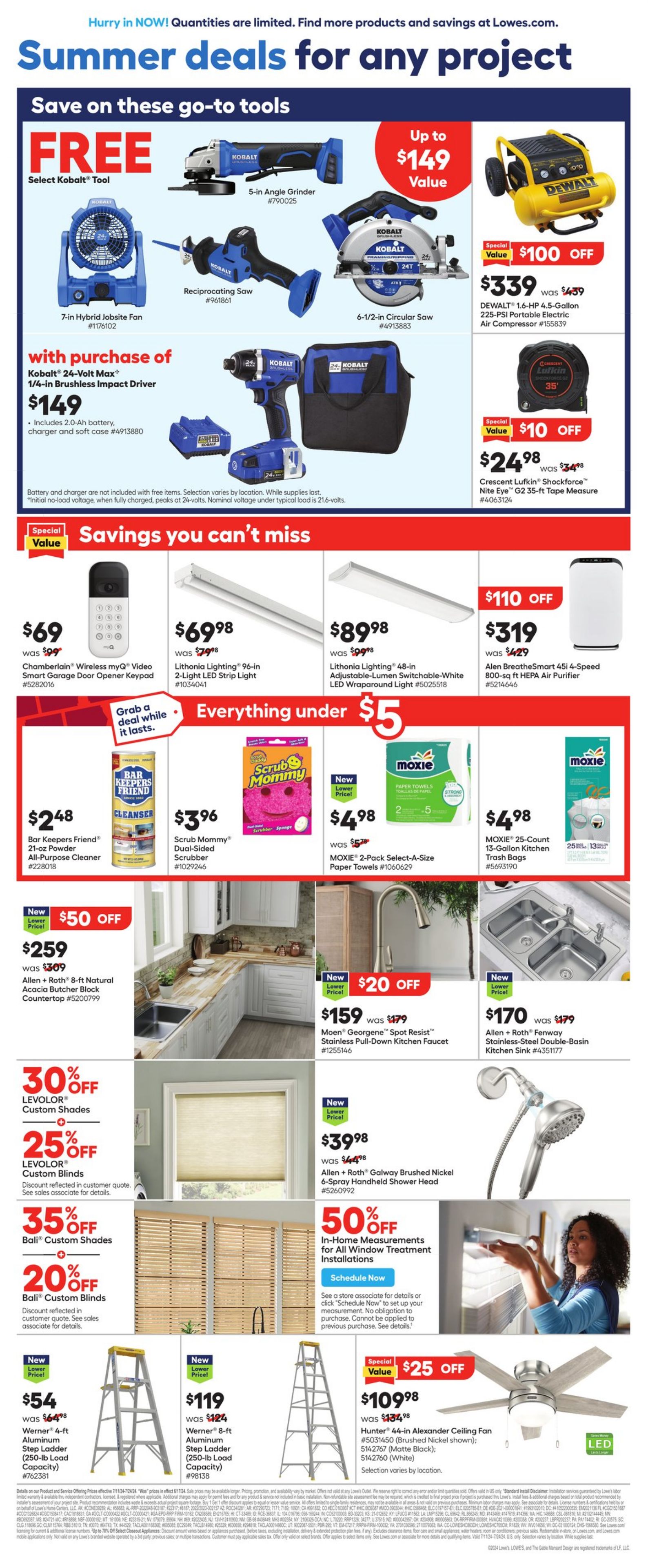 Weekly ad Lowe's 07/11/2024 - 07/24/2024