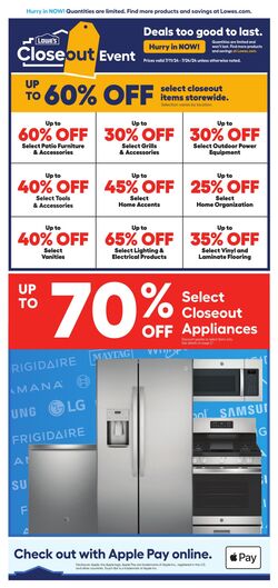 Weekly ad Lowe's 07/11/2024 - 07/24/2024