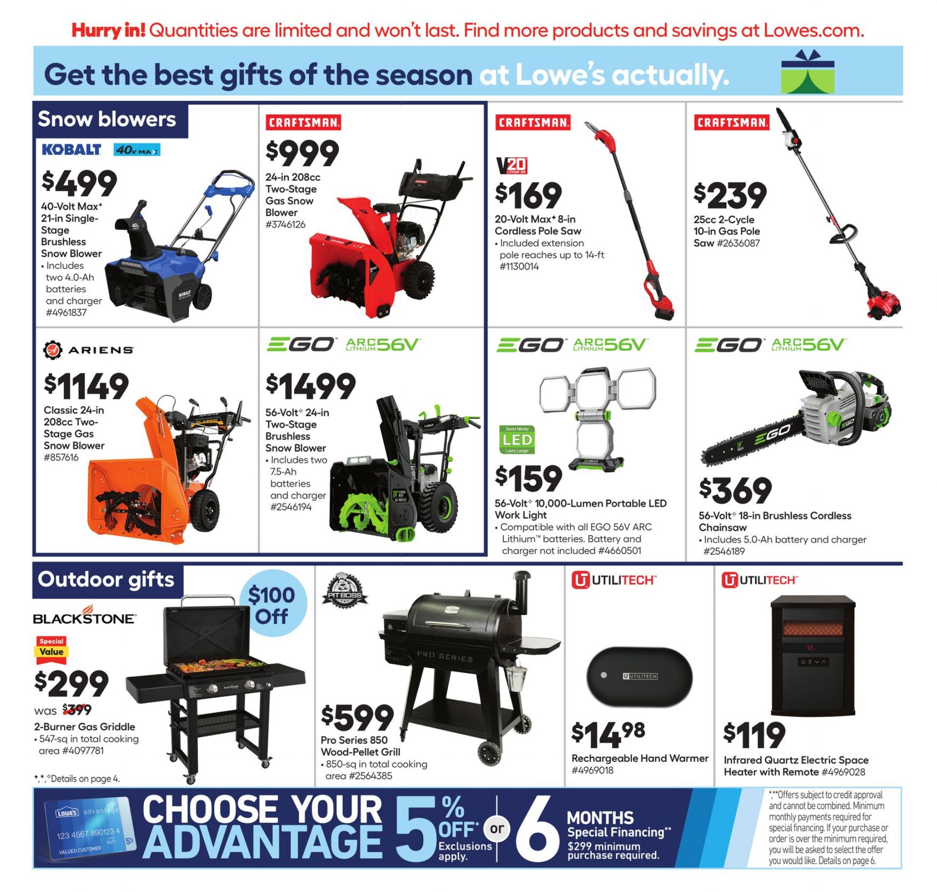Weekly ad Lowe's 12/08/2022 - 12/24/2022