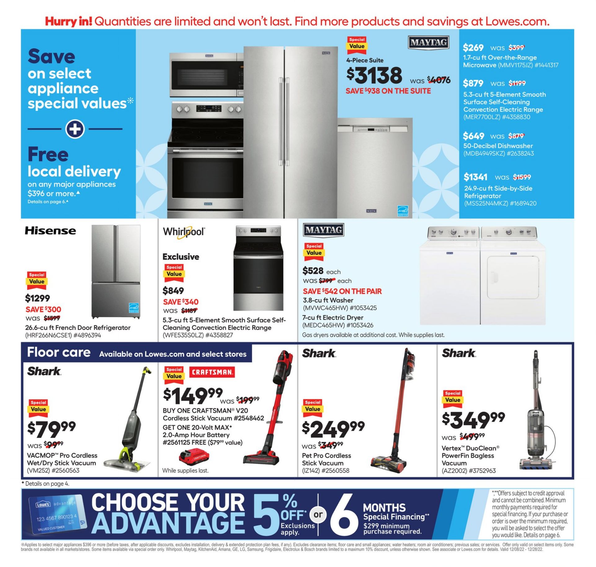 Weekly ad Lowe's 12/08/2022 - 12/24/2022