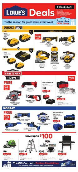 Weekly ad Lowe's 12/11/2025 - 12/17/2025