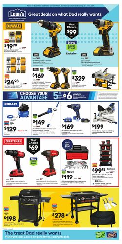 Weekly ad Lowe's 06/09/2022-06/22/2022