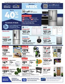 Weekly ad Lowe's 07/10/2025 - 07/18/2025