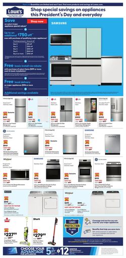 Weekly ad Lowe's 02/09/2023 - 02/22/2023