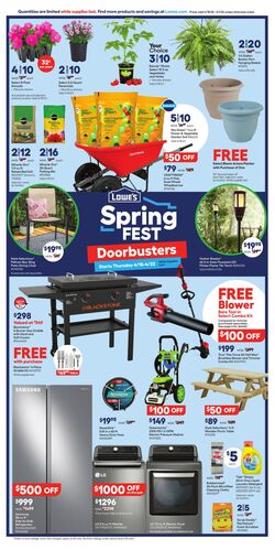 Weekly ad Lowe's 11/03/2022 - 11/09/2022