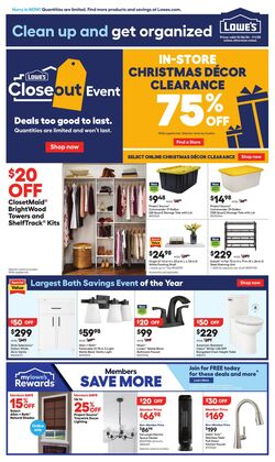 Weekly ad Lowe's 09/22/2022 - 09/28/2022