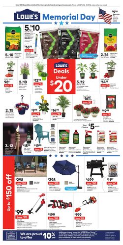 Weekly ad Lowe's 05/14/2026 - 05/27/2026