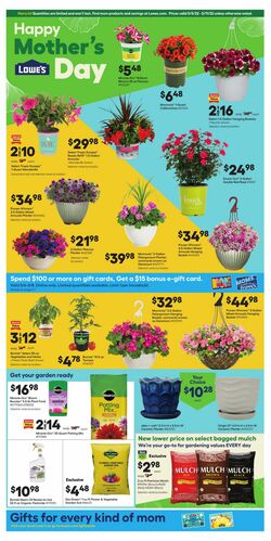 Weekly ad Lowe's 05/05/2022-05/11/2022